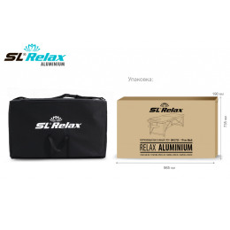 Массажный стол складной Aluminium чёрный BM2723-1 - Start Line 