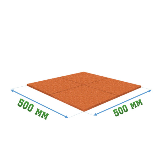 Покрытие Антирикошетное 500x500x20мм