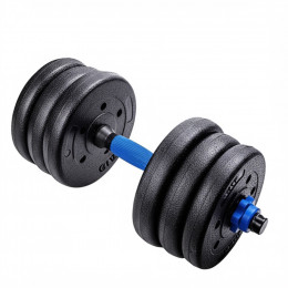 DBP-10 Гантельный набор разборный 2х5кг (пластик/цемент) 10кг