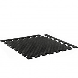 Мат-пазл повышенной плотности 48х48 см, 8 мм (Черный)